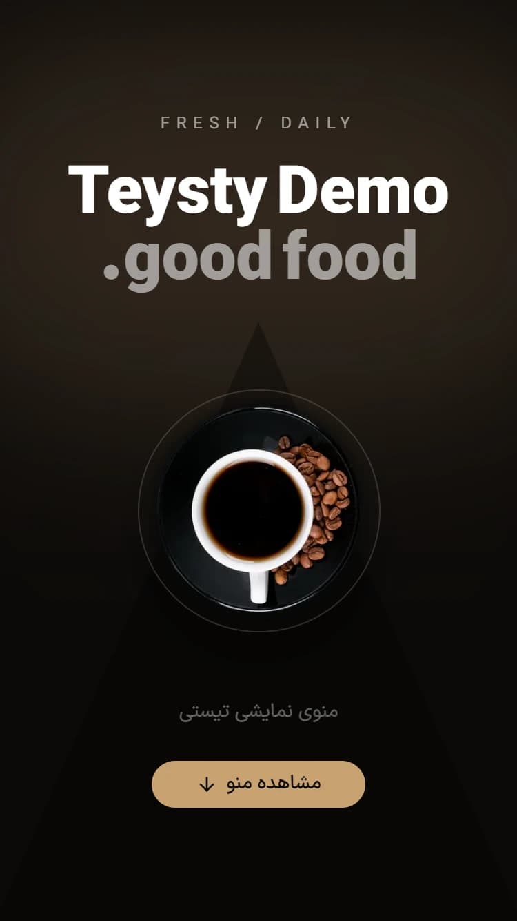 پیش‌نمایش تم مدرن